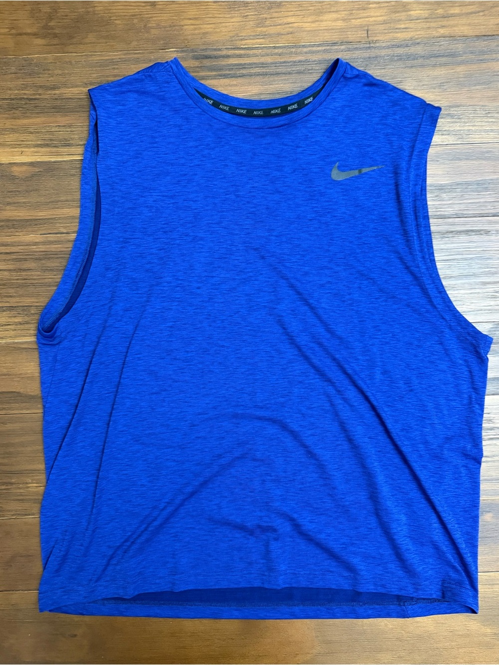 Nike Men’s Royal Blue Sleeveless Training Tank